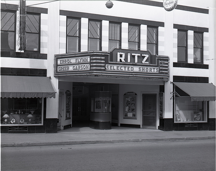The front of the Ritz Theatre